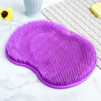 Bathroom Foot Scrubbing Brush With Suction Cups