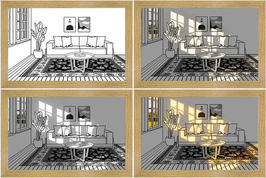 Illuminated Picture LED Decorative Light