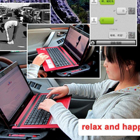 Portable Car Desk | Steering Wheel Laptop Table