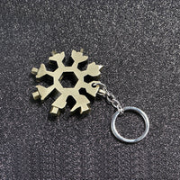 18-in-1 Snowflake Multi-Tool Wrench