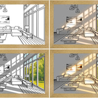 Illuminated Picture LED Decorative Light