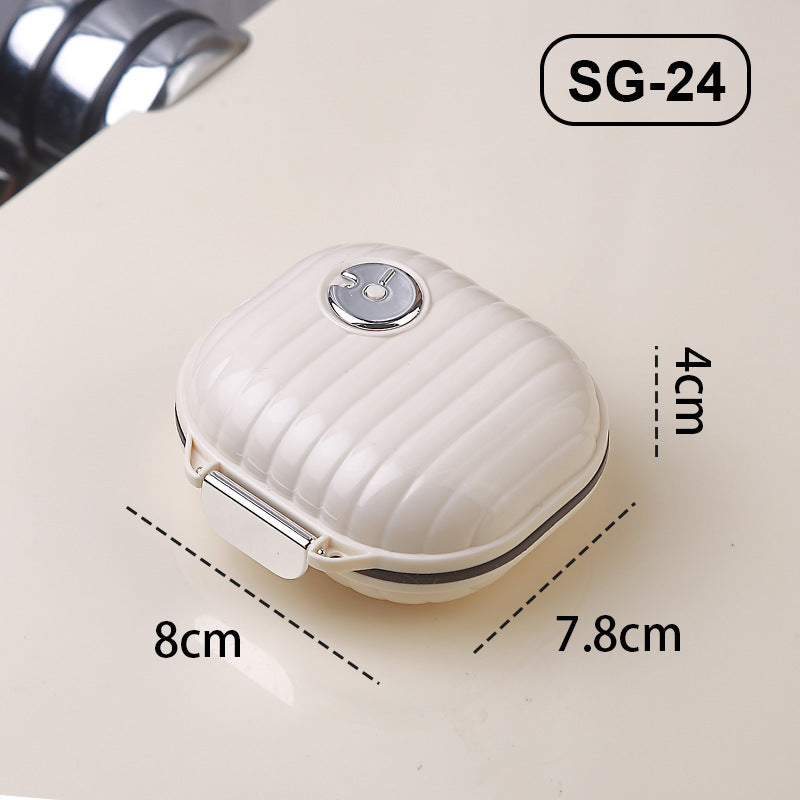 Mini Shell Box for Pills & Jewelry