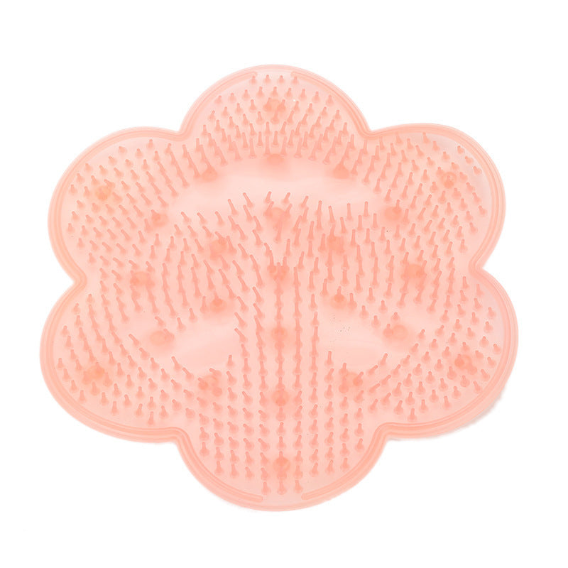 Bathroom Foot Scrubbing Brush With Suction Cups