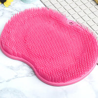 Bathroom Foot Scrubbing Brush With Suction Cups