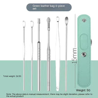 Stainless Steel Earpick Six-piece Set