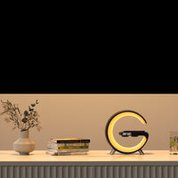 Atmosphere Lamp & Bluetooth Speaker Wireless Charger