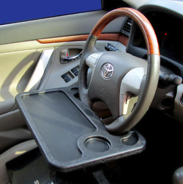 Portable Car Desk | Steering Wheel Laptop Table