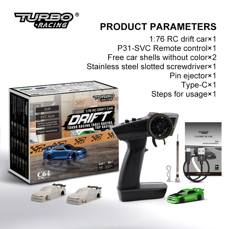 Turbo Racing Drift RC Car