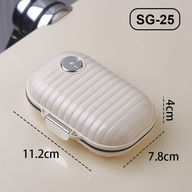 Mini Shell Box for Pills & Jewelry
