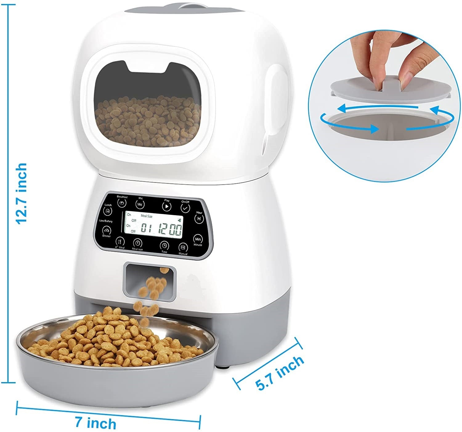 Pet Automatic Feeding Dispenser