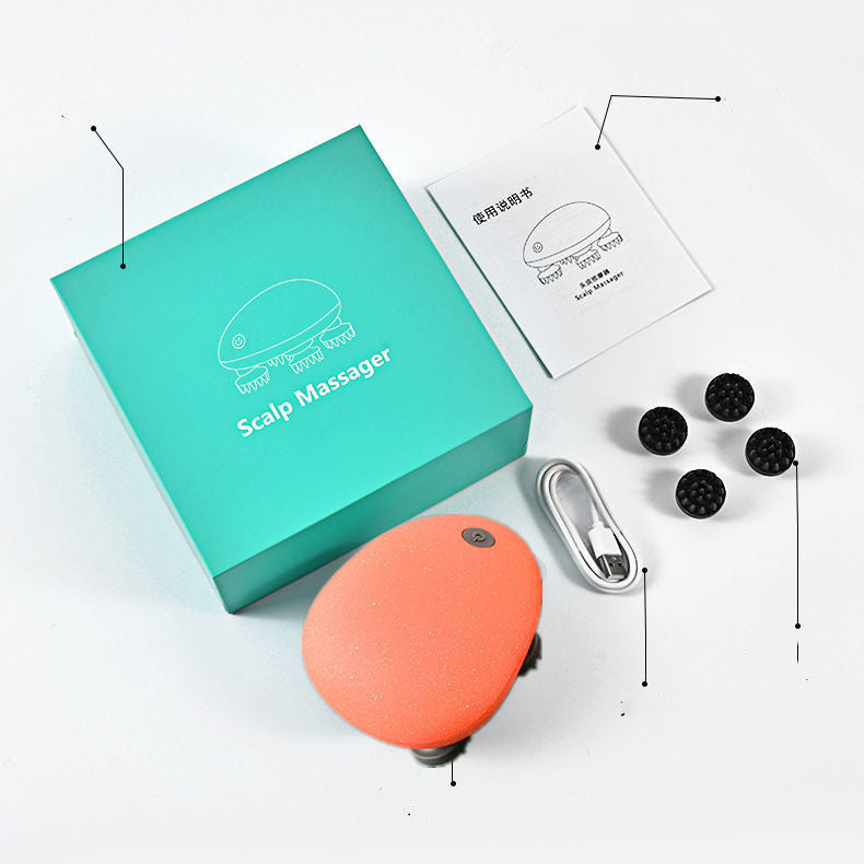 Portable scalp massager | Stress relief device
