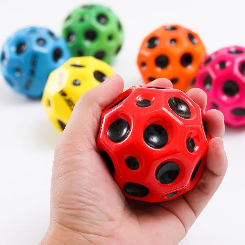 Hole Soft Bouncy Ball Anti-depression Stress reliser