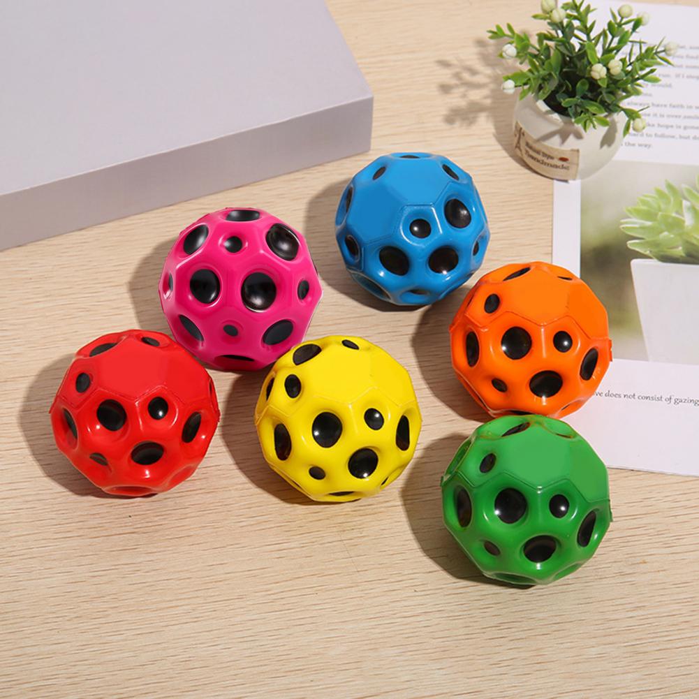 Hole Soft Bouncy Ball Anti-depression Stress reliser