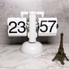 Retro Mechanical Solid Wood Automatic Flip Clock