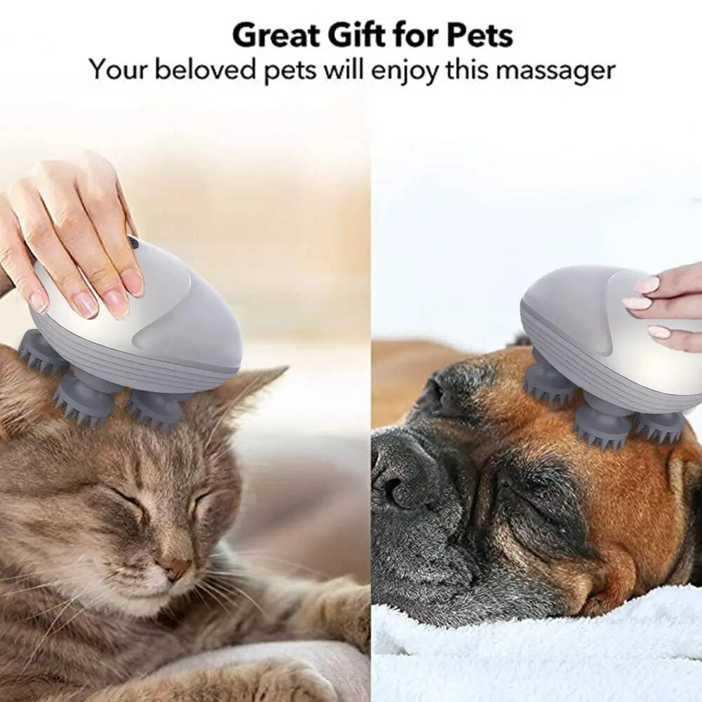 Portable scalp massager | Stress relief device