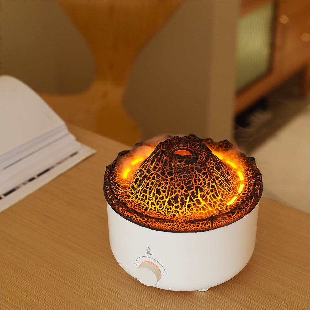 Flame Volcano Humidifier | Home Decor Essential