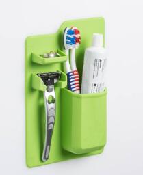 Silicone Toothbrush Holder Bathroom Organizer