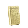 European Engraved Cigarette Case