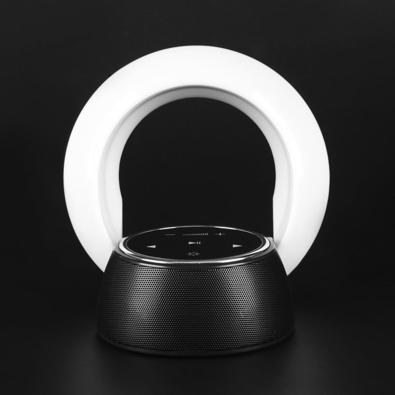 Bluetooth Subwoofer Stereo Speaker LED Desk Lamp