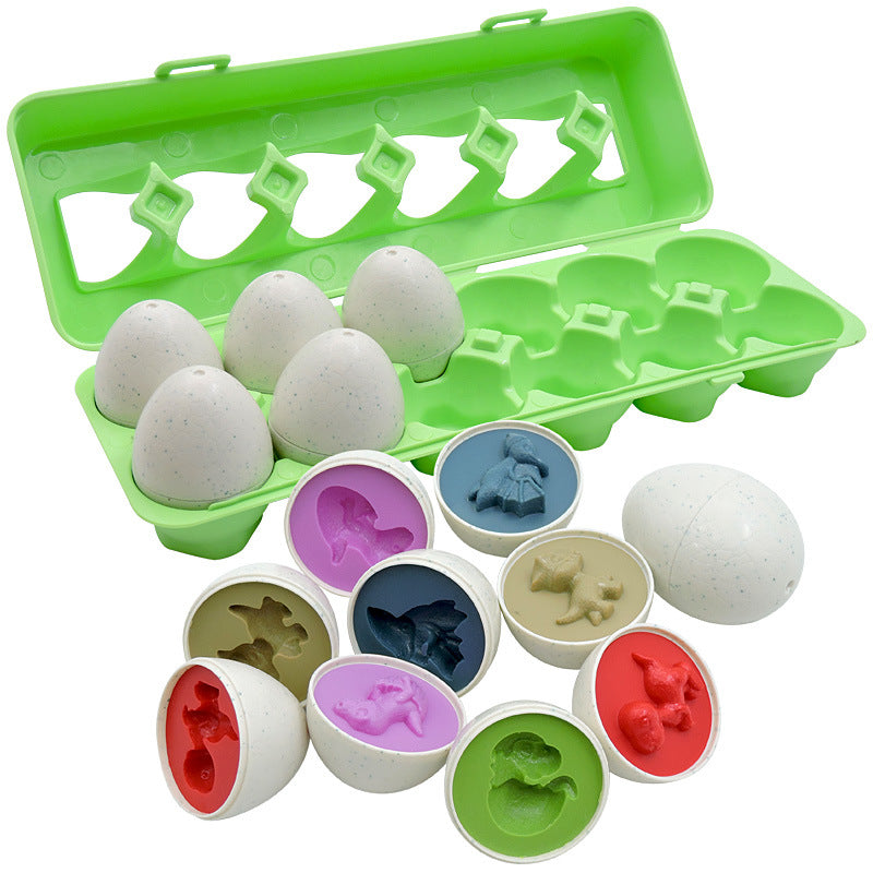 Early Education Assembling Toy Matching Eggs