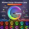 Atmosphere Lamp & Bluetooth Speaker Wireless Charger