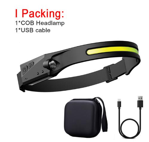 LED Headlamp Flashlight USB Rechargeable - Hunting Light