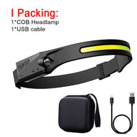 LED Headlamp Flashlight USB Rechargeable - Hunting Light