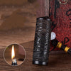 Sandalwood Shell Fire Folding Kerosene Open Fire Grinding Wheel Lighter