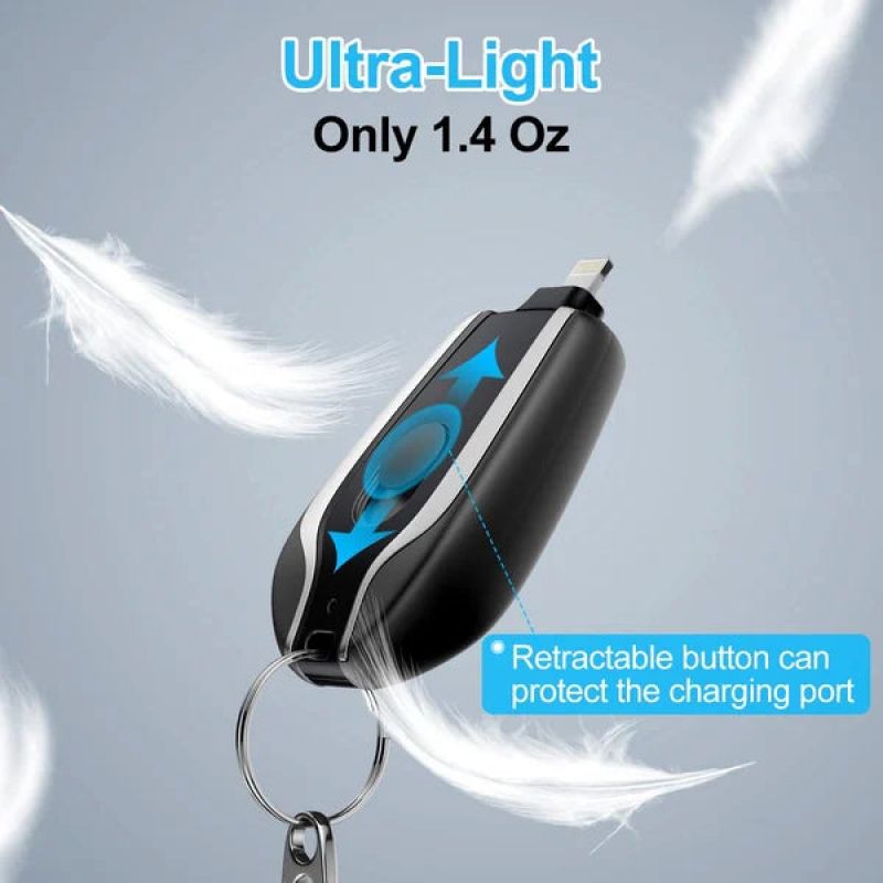 Keychain Power Bank Charger